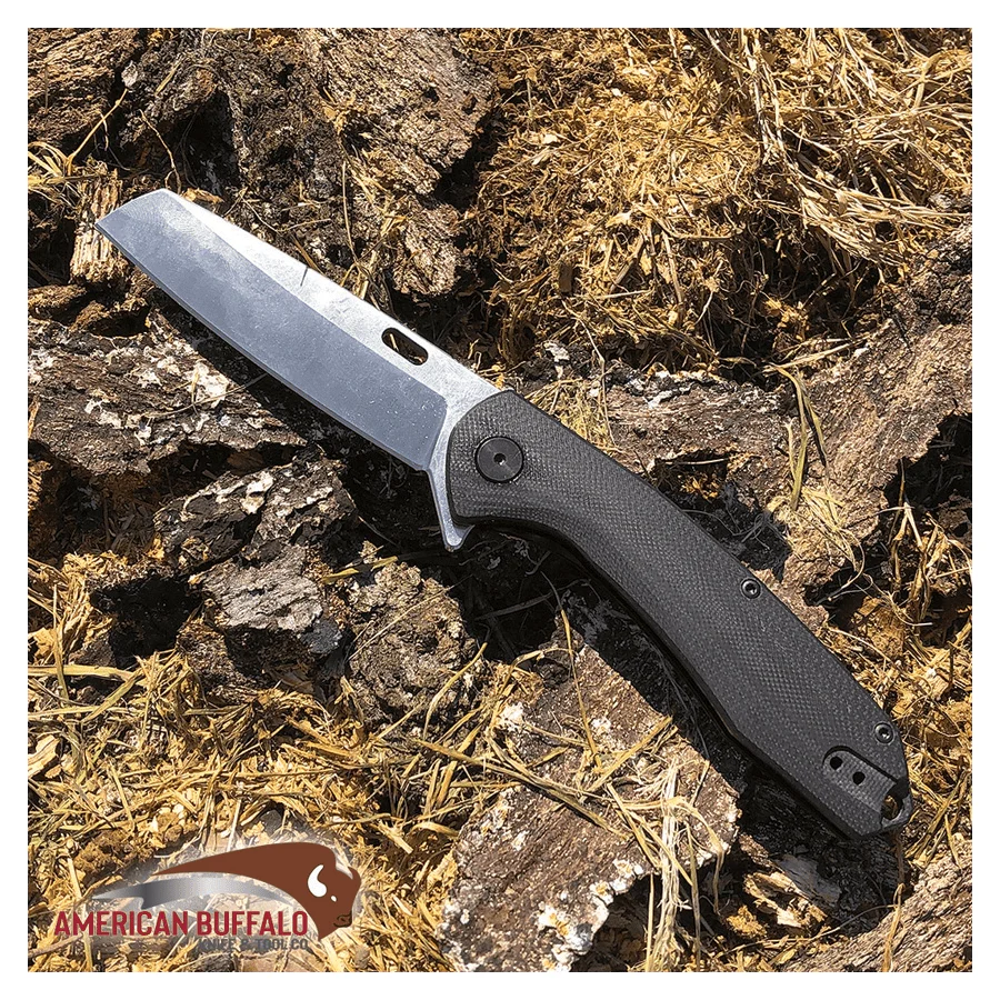 Couteau pliant ABKT TAC Warthog Linerlock Black – Image 3
