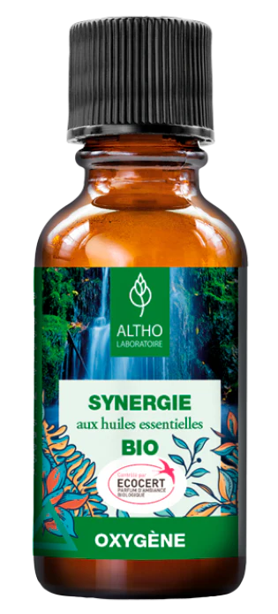 Oxygène-Synergie d'huiles essentielles bio-30ml-Altho