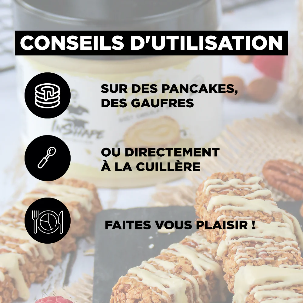 Pâte à tartiner goût chocolat blanc – Image 4