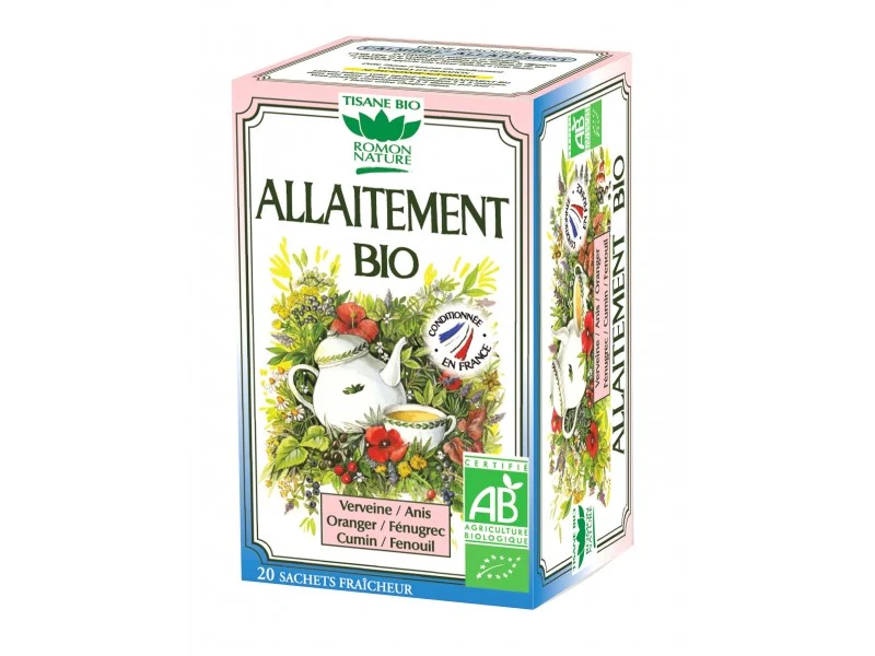 Tisane Allaitement Bio - 20 sachets-Romon nature